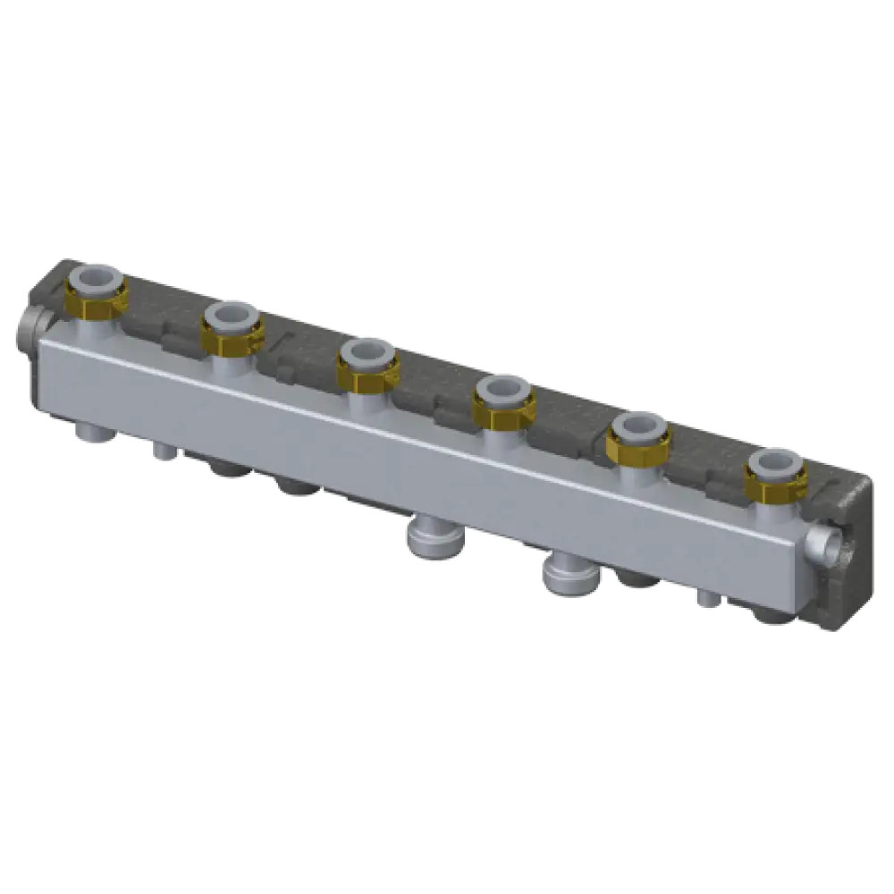Гребёнка ELSEN DN25 1 1/2″ 5х1 1/2″ 35 м3/ч
