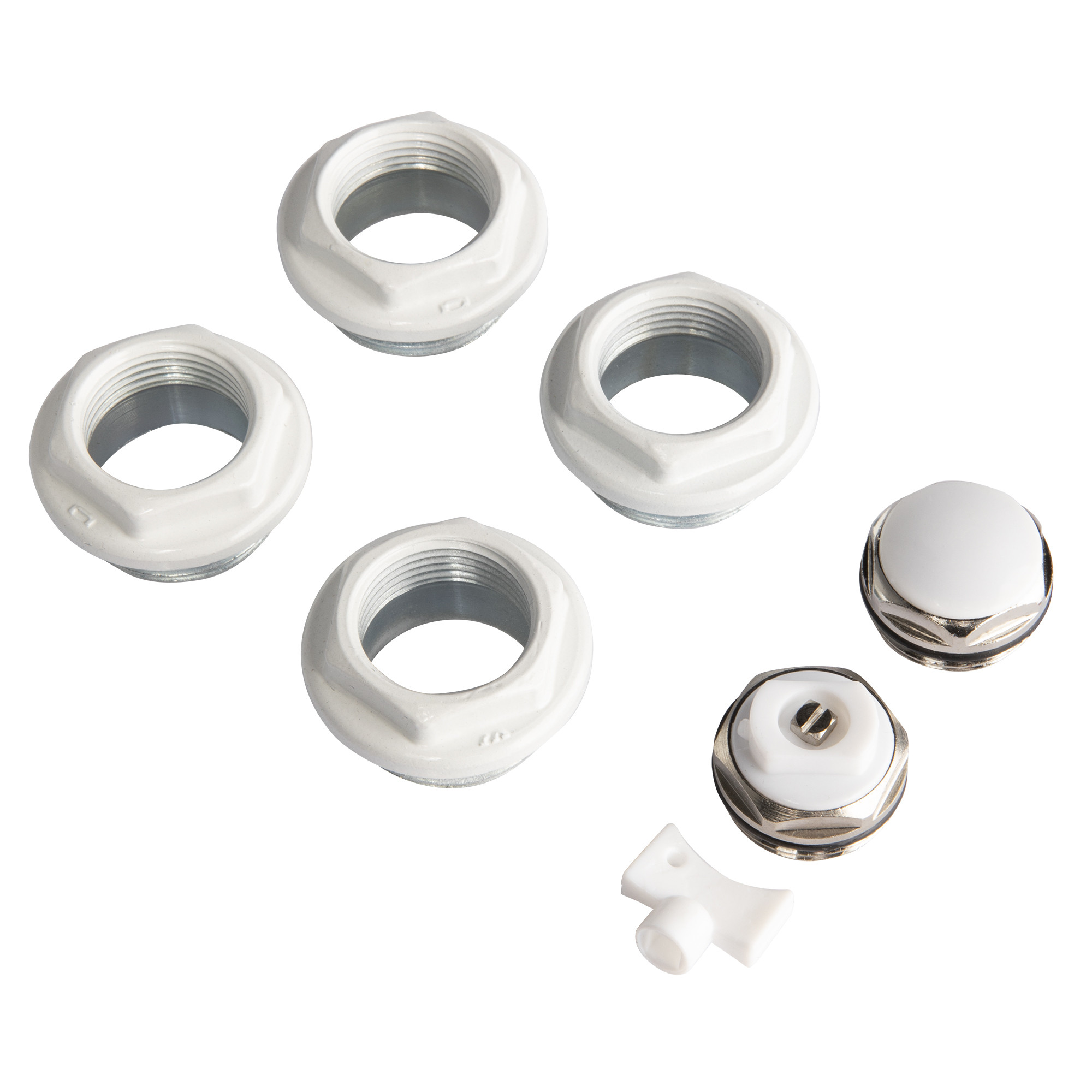 Комплект монтажный Royal Thermo 1”х 3/4" белый — изображение 3