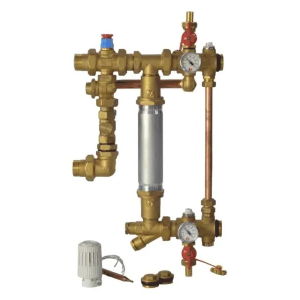 Узел смесительный Giacomini 1″ без насоса, R557RY043
