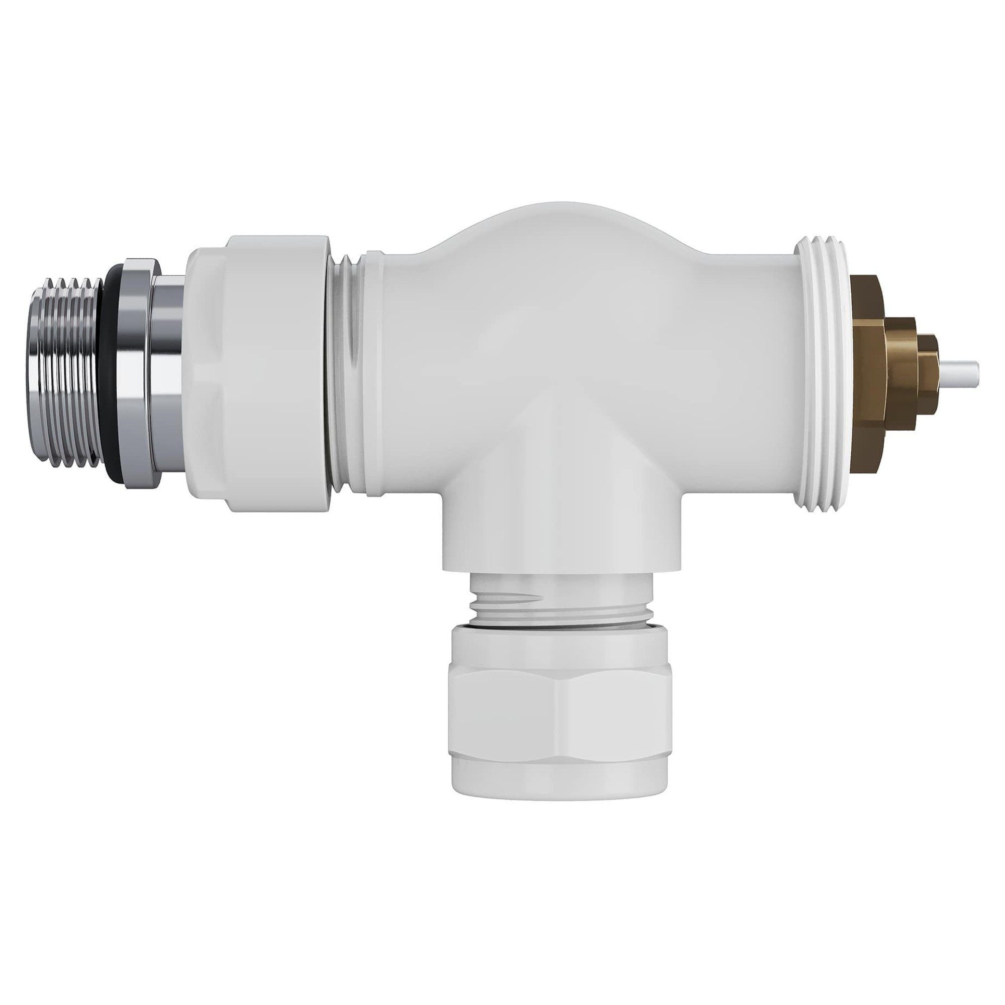 Набор термостатический осевой Royal Thermo Design Pro 15мм М30х1,5 (Белый) — изображение 5