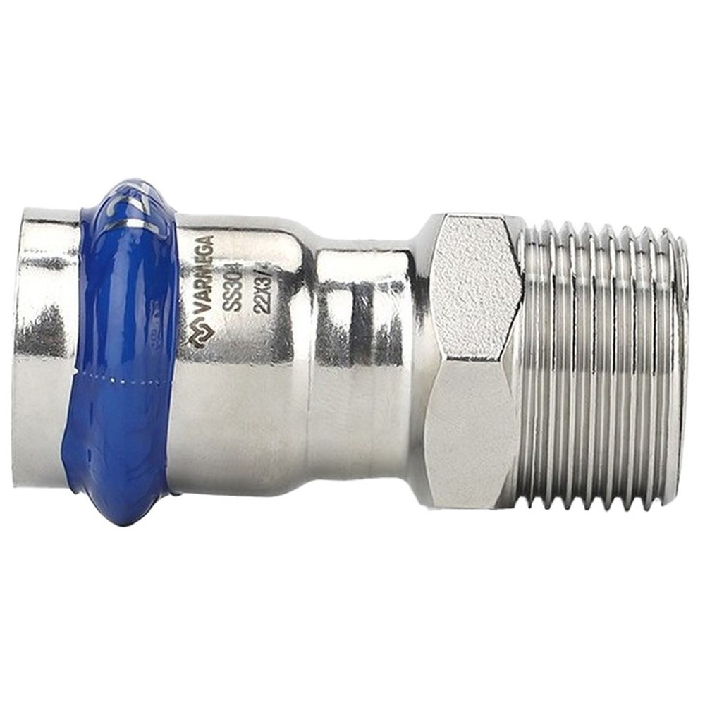Муфта VARMEGA раструбная Inox Press НР 15×1/2″