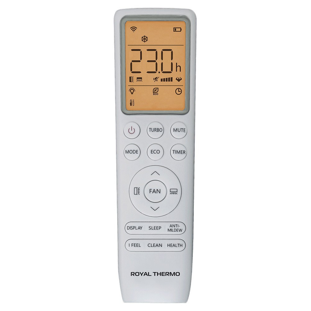 Сплит-система инверторного типа Royal Thermo Barocco DC RTBI-18HN8_V2/black комплект — изображение 6