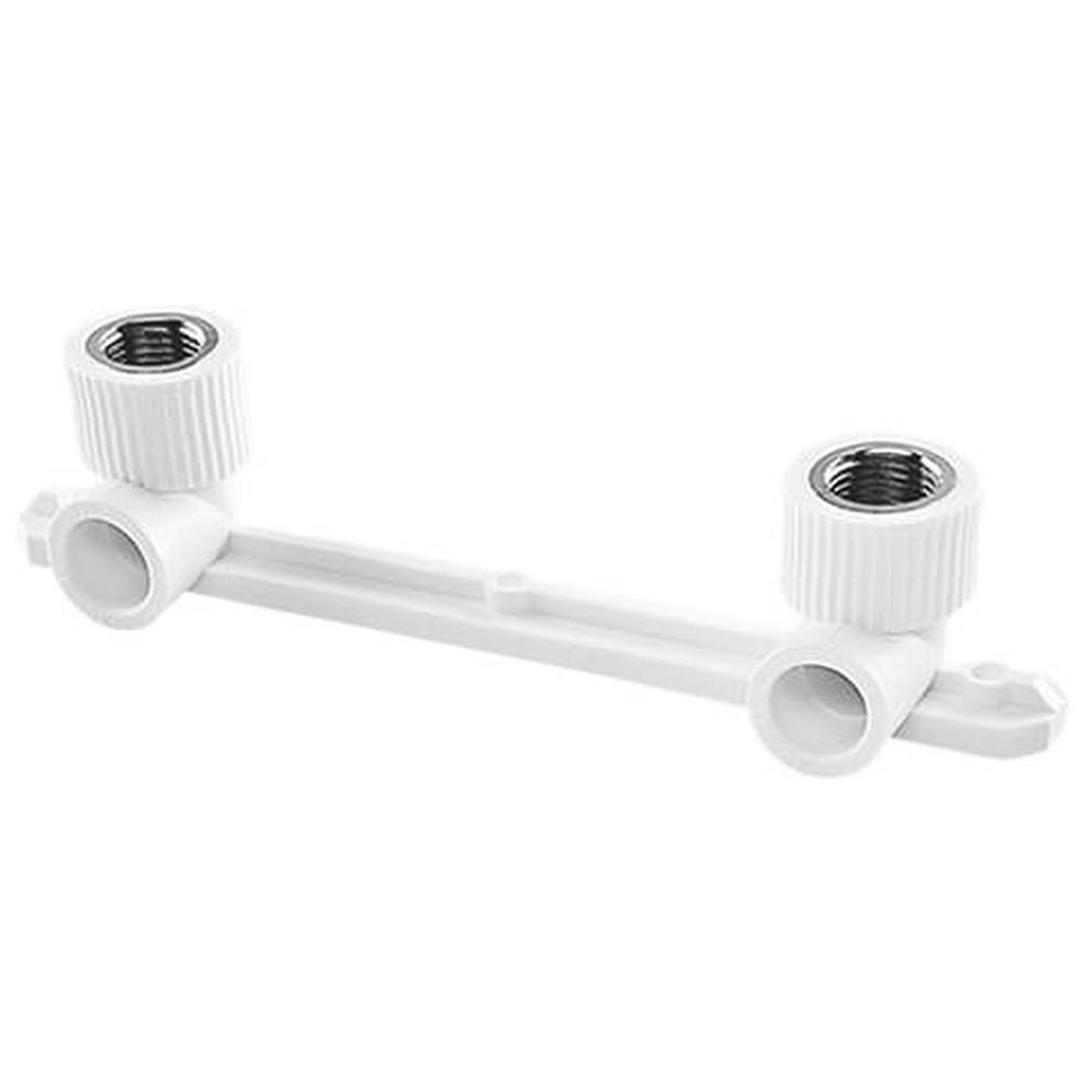 Комплект TEBO бел. PP-R настенный для смесителя 20х1/2″ ВР (6/30), арт. 030093801