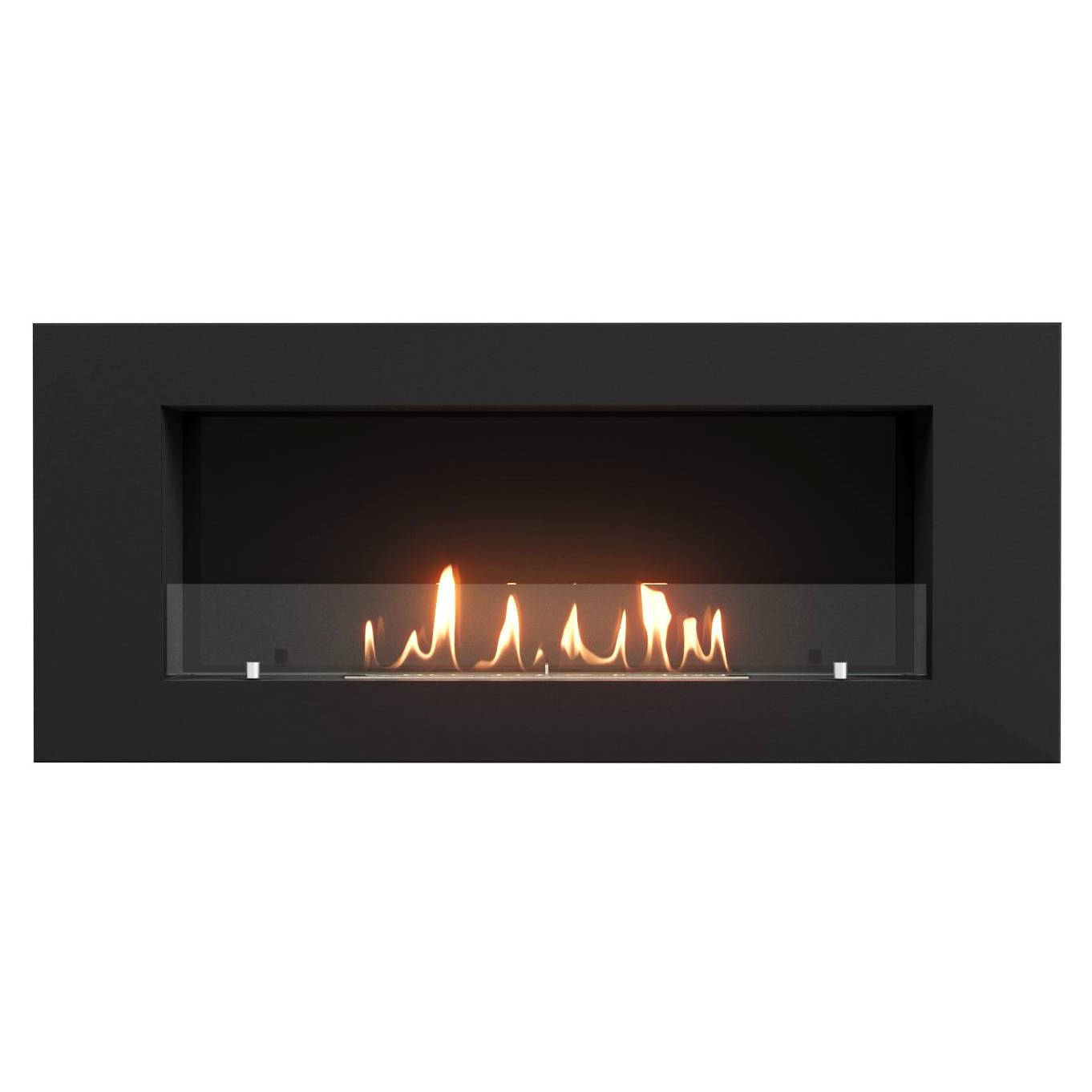 Каминокомплект:Биокамин Firelight BFP/W-110+Набор керамических камней М, черные — изображение 6