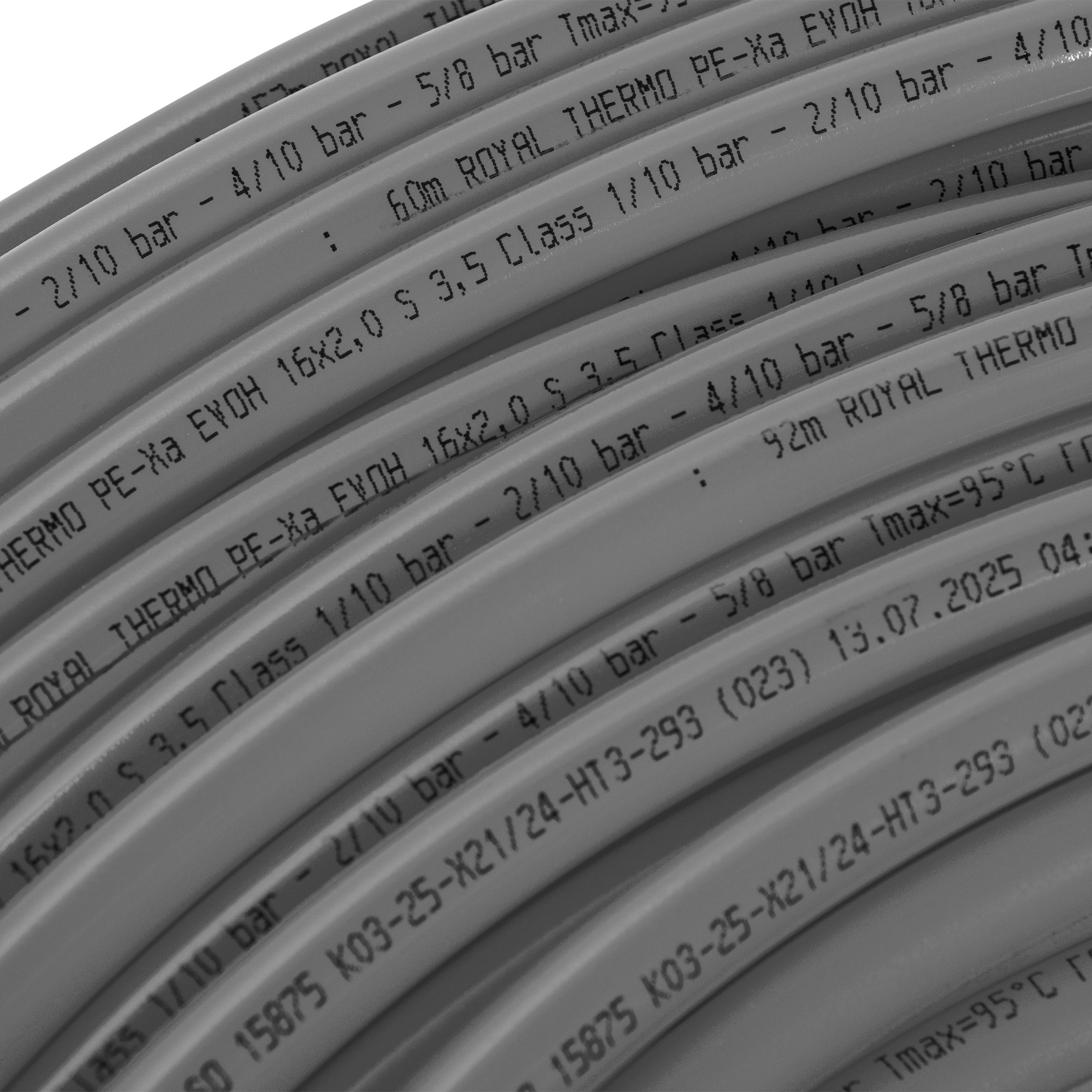Труба Royal Thermo из сшитого полиэтилена Pex-a EVOH d16×2.2, (240) — изображение 4