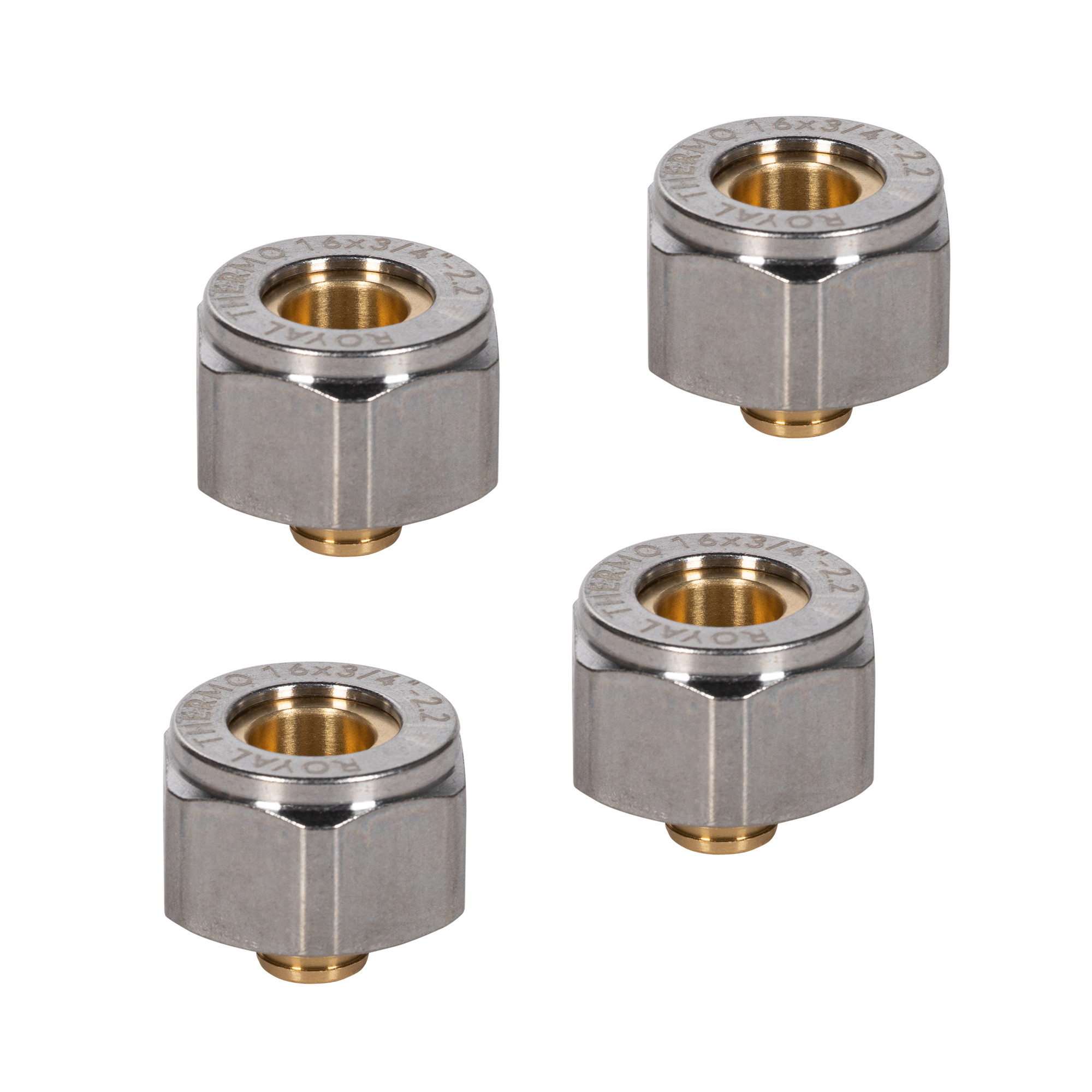 Переходник коллекторный Royal Thermo (евроконус) 16x2,2 (4) — изображение 5