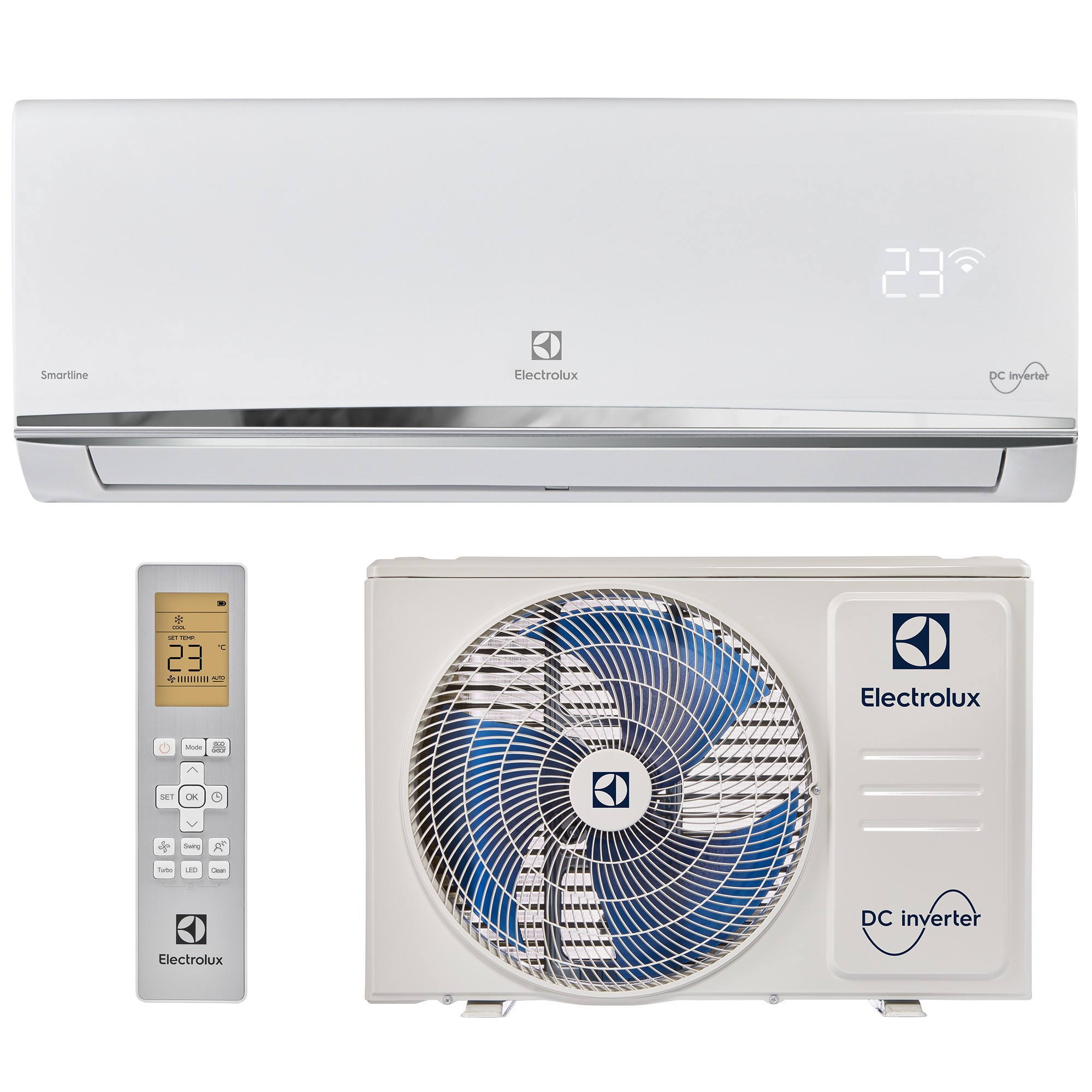 Сплит-система инверторного типа Electrolux Smartline DC EACS/I-09HSM/N8_V3 комплект — изображение 9