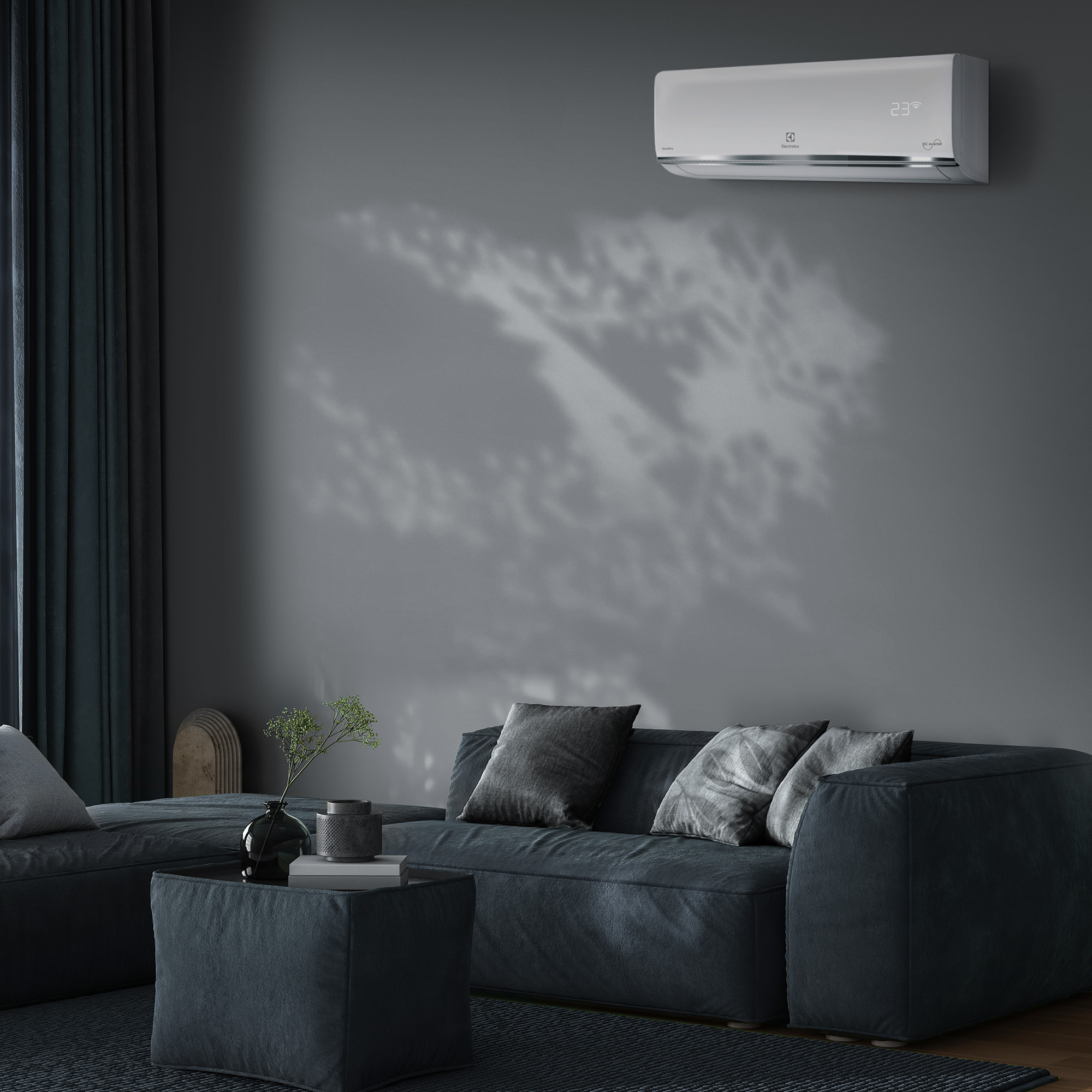 Сплит-система инверторного типа Electrolux Smartline DC EACS/I-09HSM/N8_V3 комплект — изображение 13
