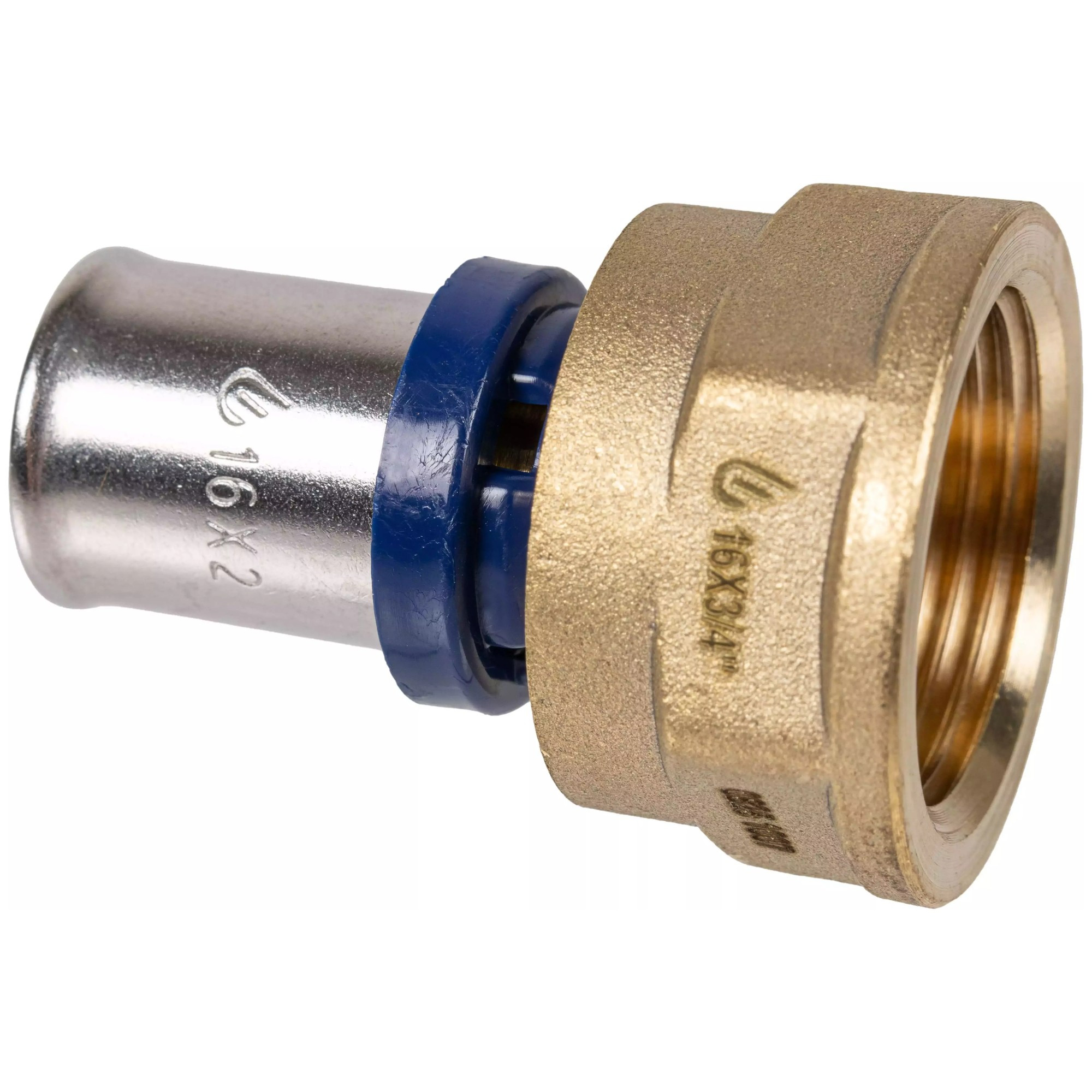 Штуцер обжимной для металлопластиковых труб Usystems MLC Plus 16-Rp3/4″ВР