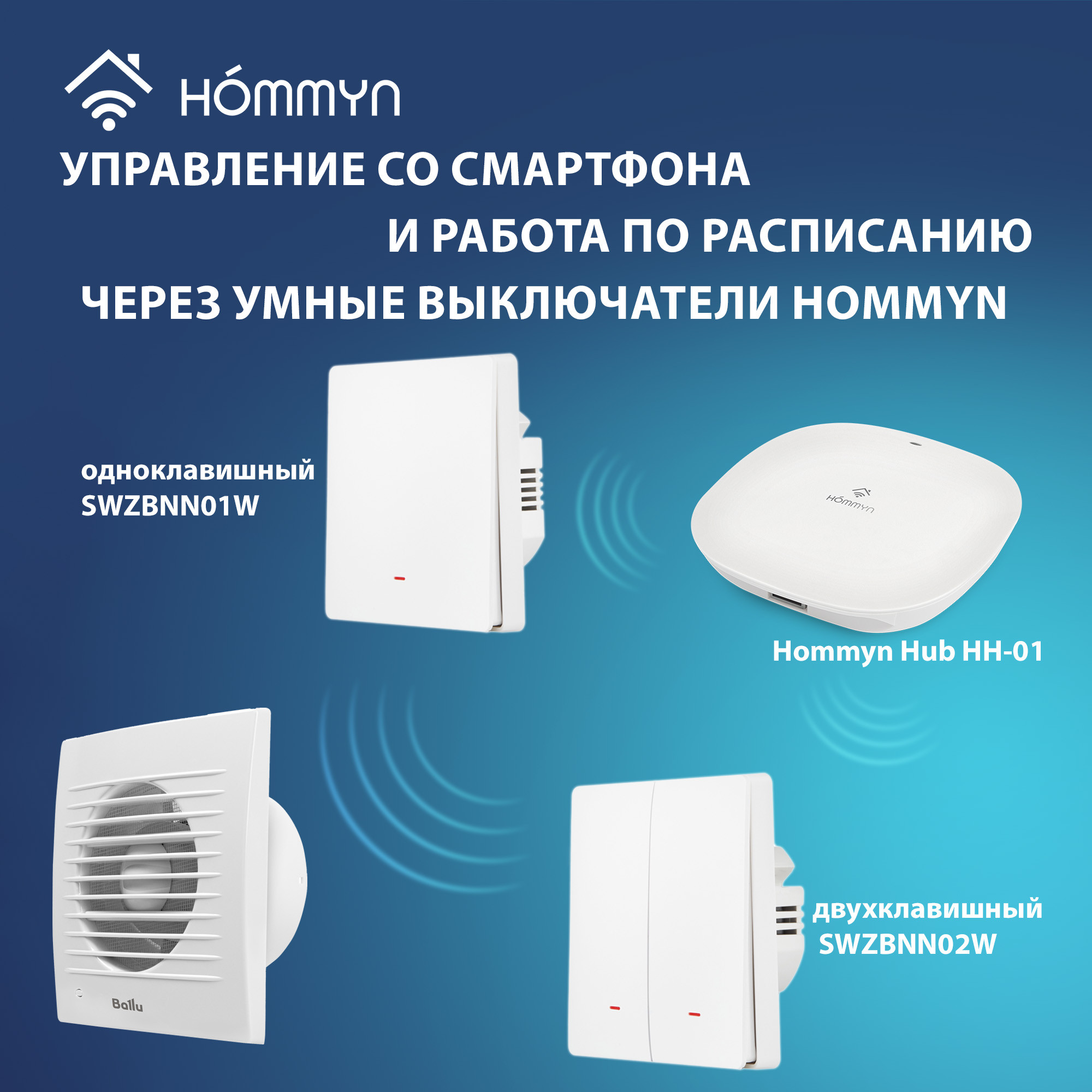 Вентилятор вытяжной Ballu BAF-FW 120 N с антимоскитной сеткой — изображение 10