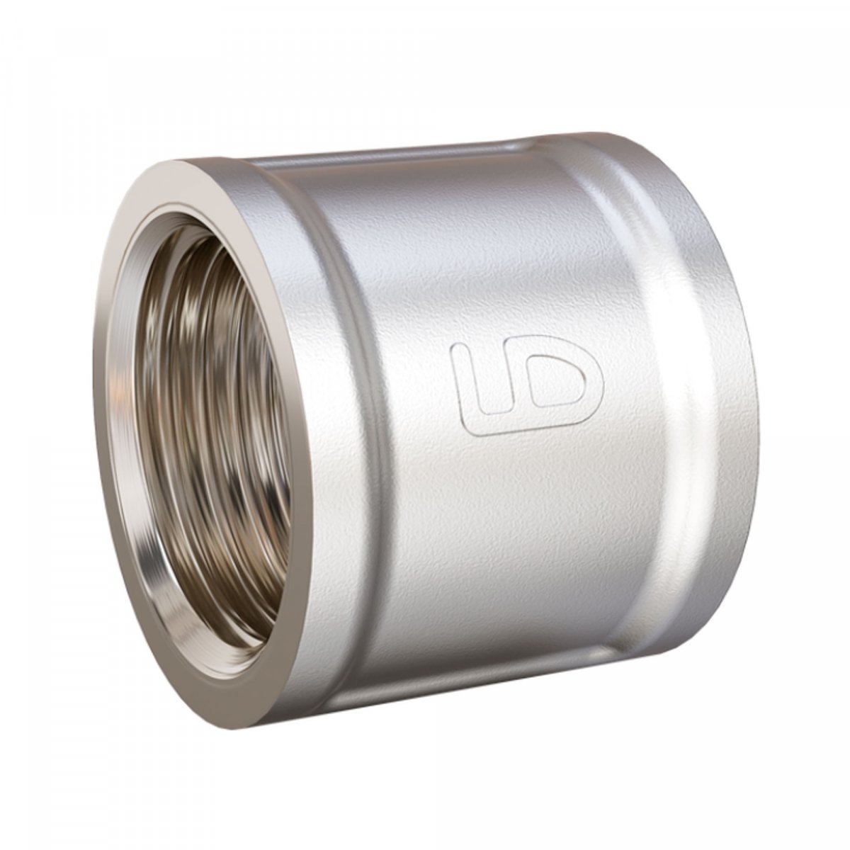 Сгон разъемный (американка) LD Pride DN20 (3/4″) ВР/НР латунь никель в упаковке