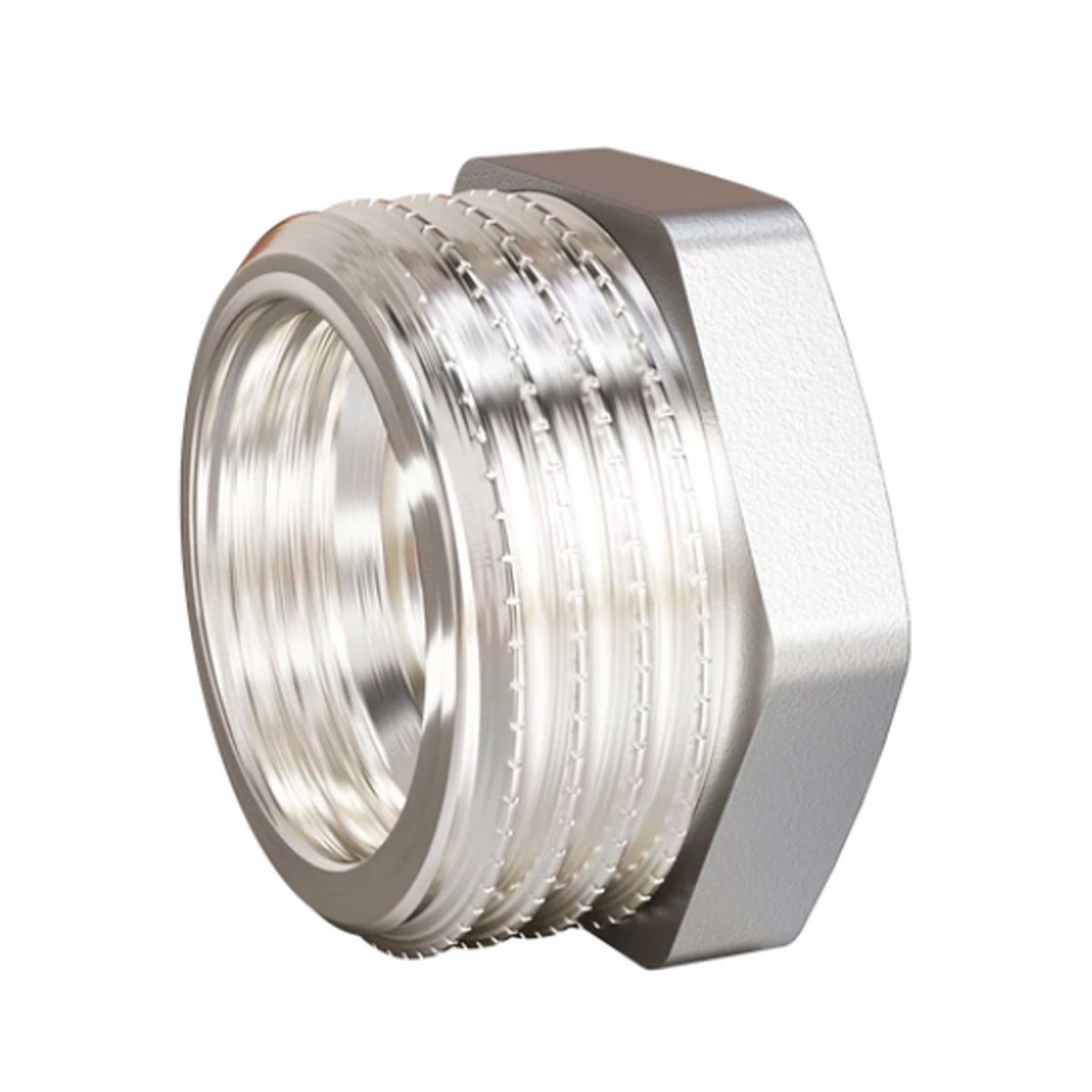 Футорка латунная LD Pride DN50х32 (2″НР х 1 1/4″ ВР) латунь ник бир