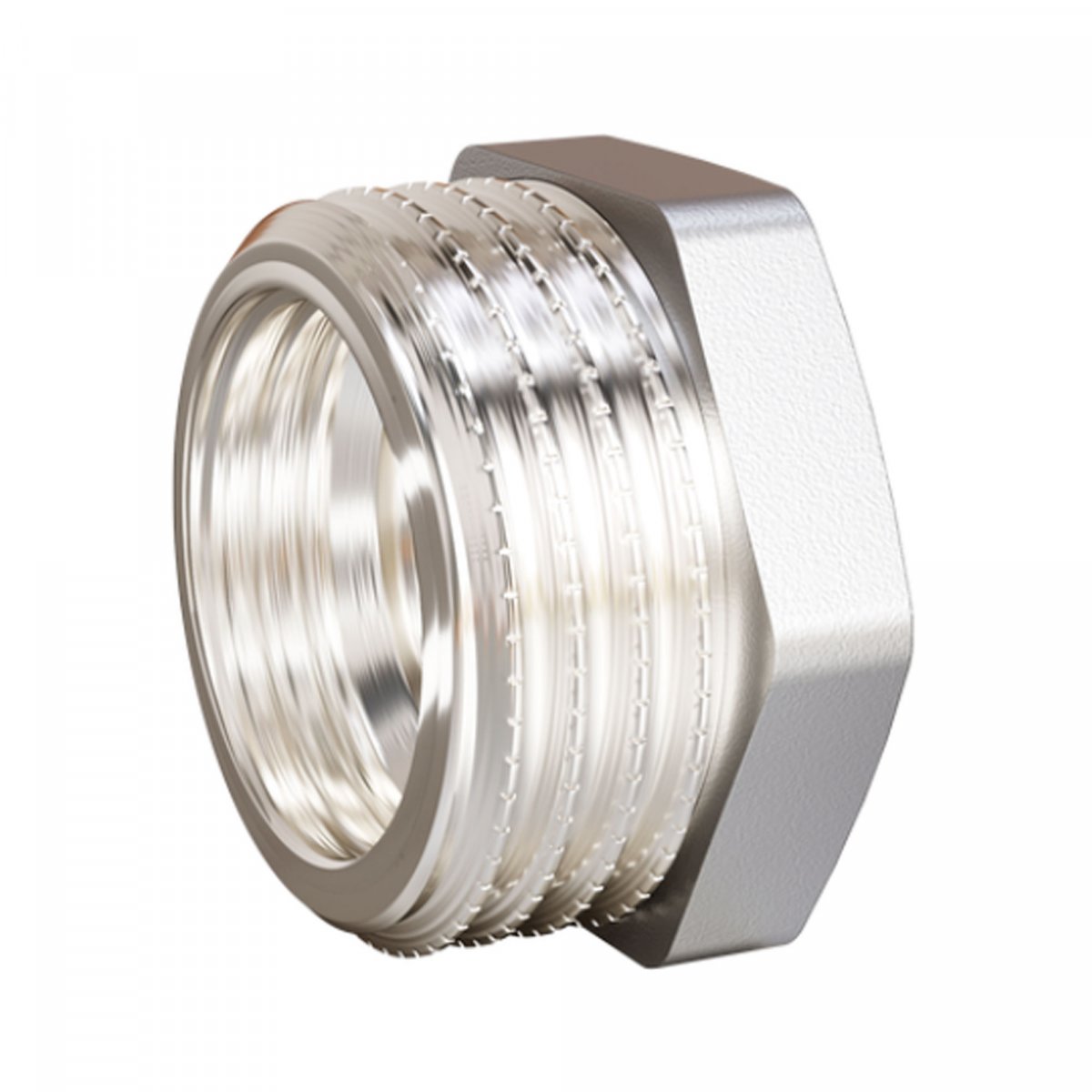 Футорка латунная LD LD Pride DN50х40 (2″НР х 1 1/2″ ВР) лат ник с бирк
