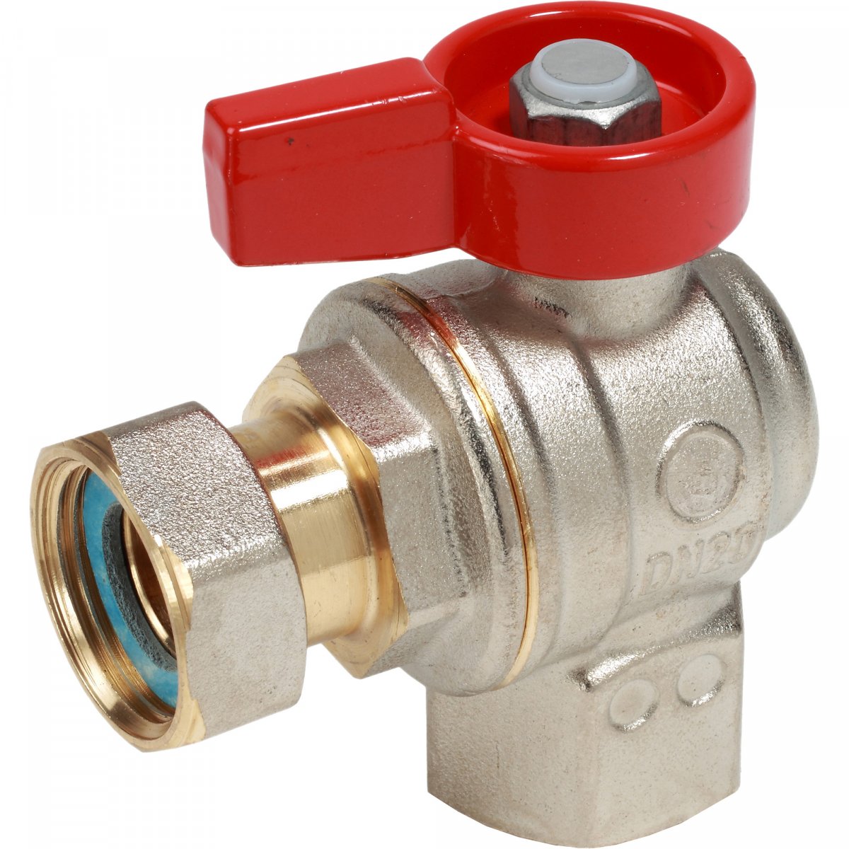 Кран шаровой Giacomini 3/4″x3/4″ угловой В/НГ для котлов и счетчиков, R781PX014